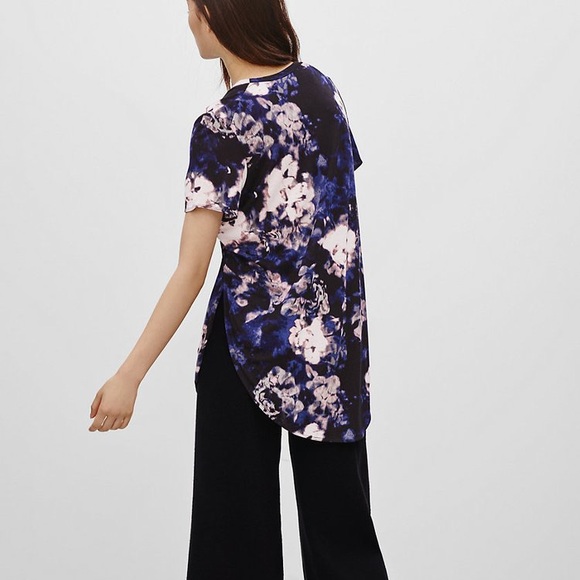 ARITZIA | Wilfred Capucine Shirt in Black/Grey XS - Picture 3 of 9